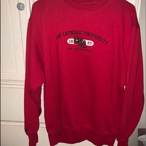 Vintage Catholic University Pull Over